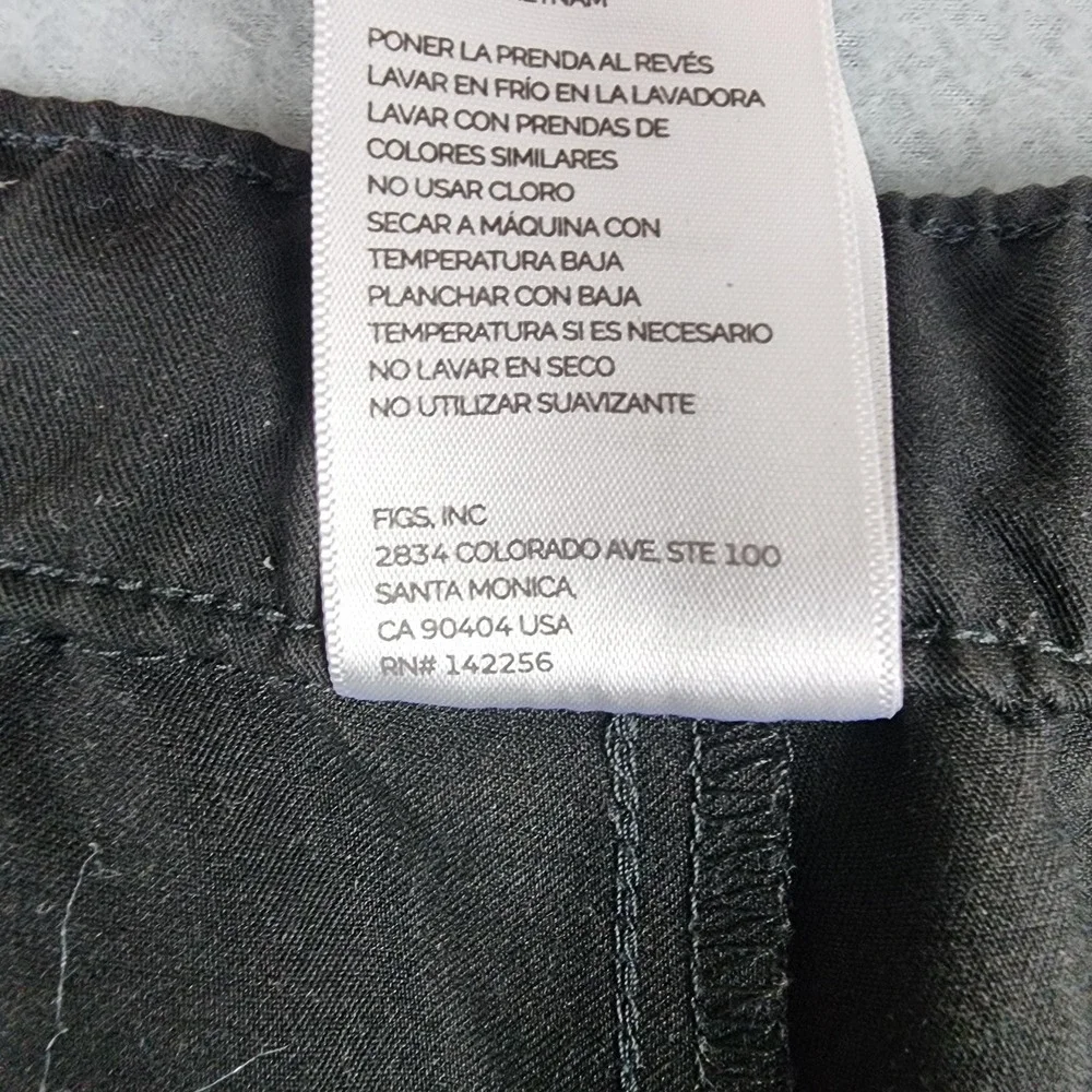 FIGS Technical Tansen Jogger Pants Mens M 32x29 Black Scrub Workwear Stretch